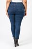 Immagine di CURVY GIRL ULTRA STRETCH DENIM JEANS WITH RHINESTONES